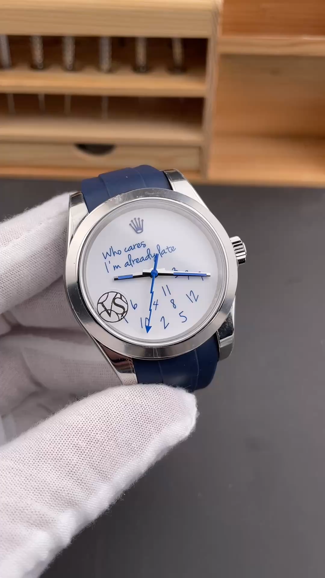 1:1 Clone Rolex Milgauss 116400 Who Cares I'm Already Late - Video